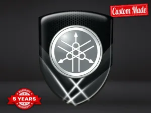 Yamaha Pegatinas Cúpula Acabado Premium Etiquetas Superiores